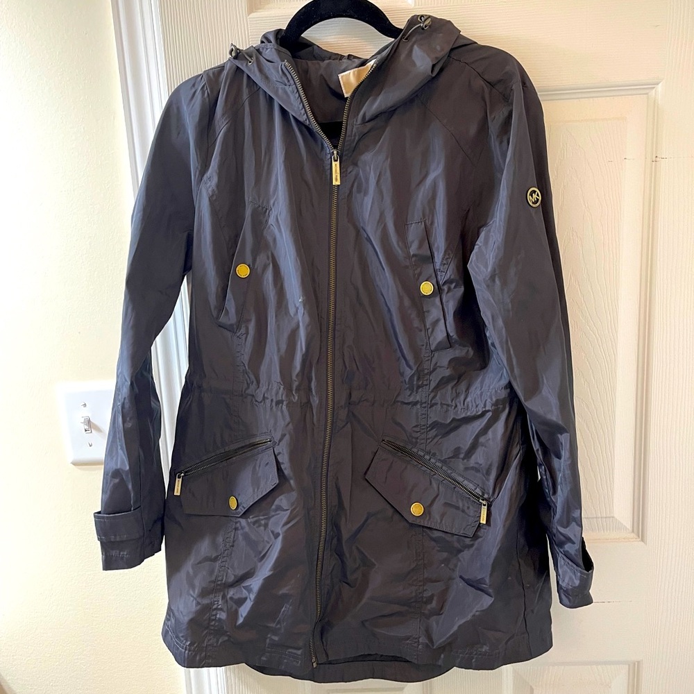 Michael Korrs jacket with hood